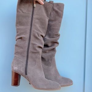 Tommy Hilfiger Suede Tall Boots